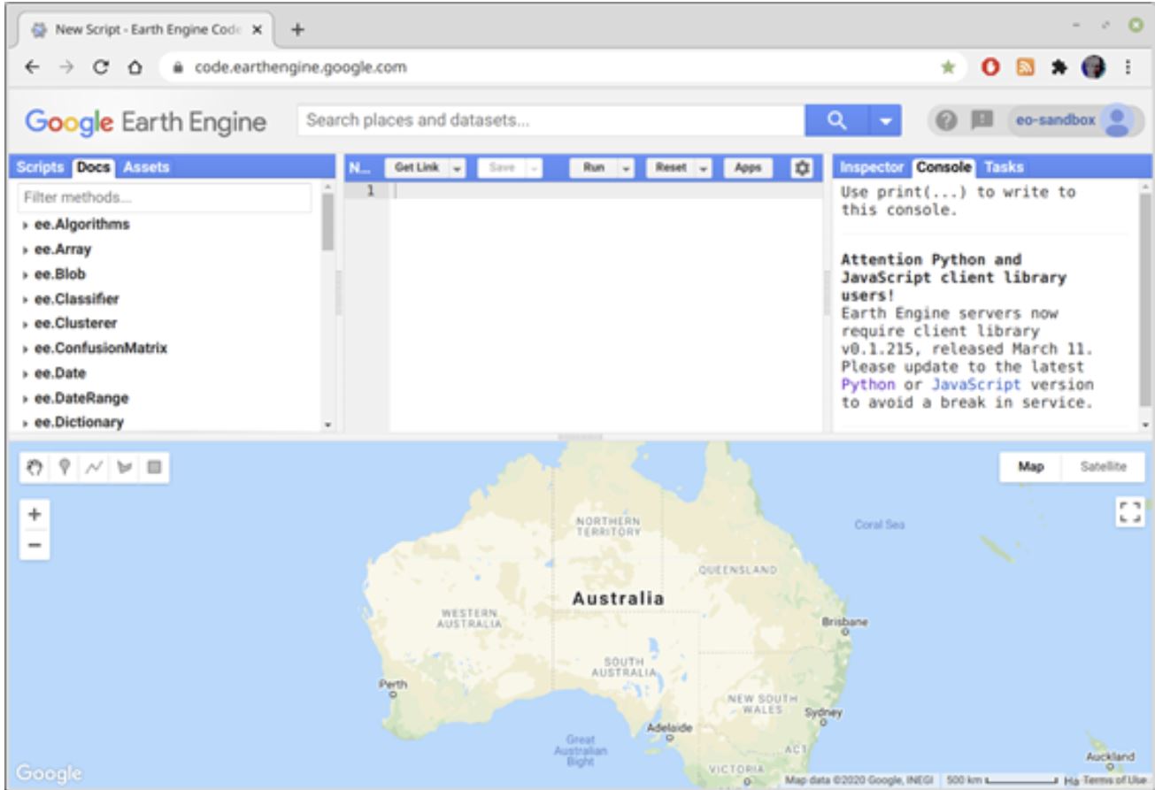 The merits of using the Python API in Google Earth Engine